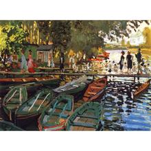 Claude Monet paintings on Canvas Bathing at la Grenouilliere hand-painted wall art decor High quality 2023 - buy cheap