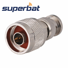 Superbat N-BNC Adapter N Male to BNC Plug Straight RF Coaxial Connector 2024 - buy cheap