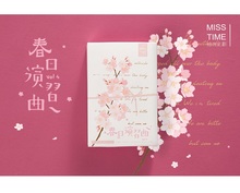 28 Sheets/Set Creative Spring Music LOMO Card Mini Paper Postcard Message Card Gift Greeting Card 2024 - buy cheap