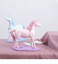 1PC Modern Minimalist Resin Unicorn Horse Decorative Ornaments Nordic Animal Living Room Furnishings Home Decoration JL 202 2024 - buy cheap