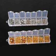 Hot-300pcs Jump Ring Crimp End Cap Lobster Clasp Extension Chain Earring Hook Eye Pin Jewelry Findings 2024 - buy cheap
