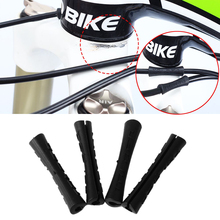 Велосипедные рукава, резиновый кабель для сдвига, труба тормозной магистрали, Сверхлегкий, MTB, велосипедная Рама, защитный кабель, направляющие для велосипеда, 8 шт./лот 2024 - купить недорого