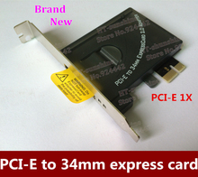 100% Brand New  High quality    1pcs   PCI-E to 34mm ExpressCard 2.0 adapter    Free shipping 2024 - buy cheap