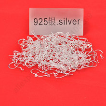 400PCS Lot Making DIY Design Jewelry Findings 925 Silver Hook Earrings 15mm 925 Sterling Silver Hooks Earrings 2024 - buy cheap