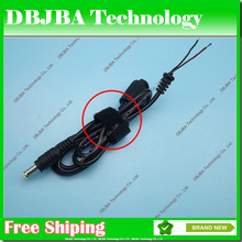 Cabo de alimentação 6.5x4.4mm 6.5x4.4mm com pino, conector de fonte de alimentação para laptop, carregador para sony e fujitsu, adaptador jack dc, 1 peça 2024 - compre barato