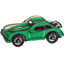 Лазерная резка 3D деревянные головоломки автомобиль гоночный автомобиль DIY сборки Дети Обучающие деревянные игрушки для детей мальчиков 2024 - купить недорого
