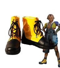 Final Fantasy FF5 Tidus Cosplay Shoes Boots Custom Made 2024 - buy cheap
