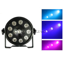 7x12w led Par lights RGBW 4in1 30w RGB 3in1 flat par led dmx512 disco lights professional stage dj equipment 2024 - buy cheap