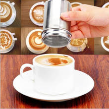 1pc Stainless Chocolate Shaker Cocoa Flour Icing Sugar Powder Coffee Sifter Lid Shaker Coffee New Arrival Kitchen Cooking Tool 2024 - buy cheap