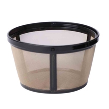 Reusable 10-12 Cup Coffee Filter Basket-style Permanent Metal Mesh Tool BPA Free 2024 - buy cheap