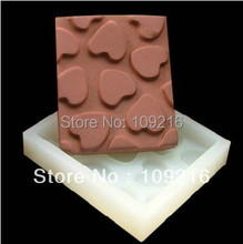 Atacado! 1 pcs Mini amor ( C0036 ) Silicone Handmade Chocolate / geléia / pudim molde DIY 2024 - compre barato