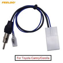 FEELDO 1 Pc Fio Rádio Do Carro Cabo de Chicote de Fios Para TOYOTA Conector de Antena Adaptador Feminino # AM4796 2024 - compre barato