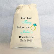personalized one last fling bridesmaid wedding Bachelorette Hangover Kits party Candy pouches Perfect Blend favor bags 2024 - buy cheap