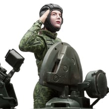 1/16 Scale Resin Figure Modern Russian  Female Tanker 2024 - buy cheap