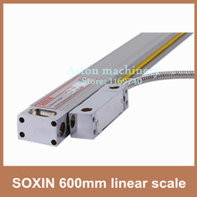 Free shipping high precision linear glass scale 600mm 0.005mm / 5 micron encoder linear for lathe milling machine linear ruler 2024 - buy cheap