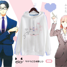Novo anime wotakoi: o amor é duro para otaku moletom masculino com capuz algodão casual outono inverno 2024 - compre barato