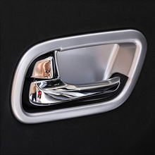 Protector de cuencos moldura para coche Infiniti QX80 2013-2018 LHD ABS, para puerta interior de coche, cubierta de marco, pegatina, accesorios de estilismo, 4 Uds. 2024 - compra barato