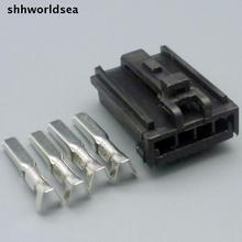 shhworldsea 4 pin 2.0MM car electrical female plug auto  plastic crimp connectors wiring socket with terminal 7123-8345 2024 - buy cheap