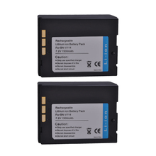 2 шт. PowerTrust BN-V114 1550 мАч BN V114 V114U батарея для JVC GR-DVP1 GR-DX100EK GR-DX45 GR-DVP3 GR-DX106 GR-DX48 камеры 2024 - купить недорого