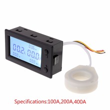 DC300V 100A 200A 400A Hall Effect Coulometer Digital Voltmeter Ammeter Sensor 2024 - buy cheap