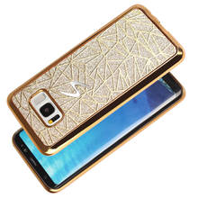 Luxury Electroplating TPU Case For Samsung Galaxy S8 Bling Glitter Soft Silicone Cover Case For Samsung S8 Plus Protective Shell 2024 - buy cheap