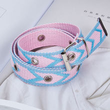 Elastic Braided belts Women leather belt Newest buckle belts female leisure jeans wild metal buckle Women strap belt 2024 - buy cheap