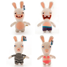 Brinquedos High Quality 25cm Rayman Raving Rabbids Gift Kawaii Plush Animation Rabbit Animal Kids Toy Doll Children's Stuffed 2024 - buy cheap