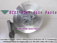 Cartucho De Turbo CHRA GT2052V 720931 720931-0004 720931-0002 Turbocharger Para Volkswagen VW Transporter T5 070145702A MACHADO 2.5L 2024 - compre barato