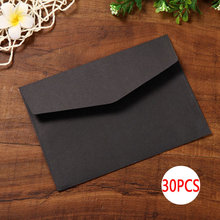 DELVTCH 30pcs/set Black White Craft Paper Envelopes Vintage Retro Style Envelope For Office School Card Scrapbooking Gift 2024 - buy cheap