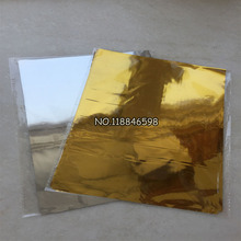 Papel de aluminio dorado (50 Uds.) y plateado (50 Uds.) para estampado en caliente, laminador, impresora láser, 21x29cm, A4 2024 - compra barato