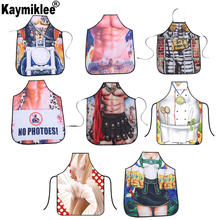 Sexy Kitchen Apron For Woman And Man Cartoon BBQ Party Apron Kitchen Gadgets Kitchen Dinner Party Baking Aprons CWQ042 2024 - buy cheap