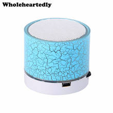 New Arrival Wireless 3 Color Led Mini Speaker Bluetooth Wireless Speaker Portable Handsfree Music Sound Box Support TF Card 2024 - buy cheap
