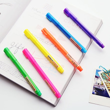 6pcs Lumina Color Pen Highlighter Marker Mild Fluorescent Liner Drawing Highlighting Painting Office Accessories School F968 2024 - buy cheap