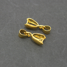 Free shipping 60pcs/lot Gold Bail Beads Findings 7*20mm for DIY Accessories CN-FKG011-19 2024 - buy cheap