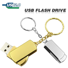 Unidad flash USB de 64GB, memoria usb de 32GB, 8GB, 16GB, regalo, memoria USB de metal, envío gratis 2024 - compra barato