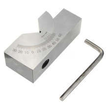 75x25x32mm Precision Mini Adjustable Angle V Block Milling 0 Degree To 60 Degree 2024 - buy cheap