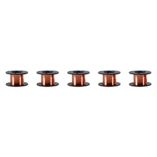 Fio enrolado de cobre esmaltado para precisão, 5 fábricas 0.1mm 15m fio de reparo durável com esmalte para placa-mãe