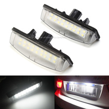 2Pcs/Set Super Bright White Car LED Number License Plate Lights For Toyota Camry/Aurion Avensis Verso Echo Prius 2024 - buy cheap