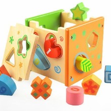 Modelo de construção kits de blocos de madeira modelos & brinquedo de construção caixa colorida brinquedos educativos quente nova venda inteira do bebê brinquedos modelo kits 2024 - compre barato