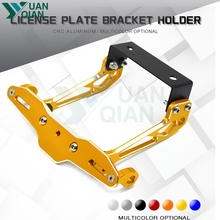 For YAMAHA MT07 MT-09 FZ6 7 XJ6 YZF R1 R6 R3 motorcycle Fender Eliminator Registration Plate Bracket License Plate Holder Light 2024 - buy cheap