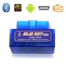 2015 Hot Super MINI ELM327 OBD/OBD2 Wireless With Bluetooth OBDII Scanner Code Readers On Android Car Diagnostic Scanner 2024 - buy cheap