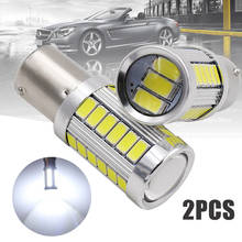 2pcs 1157 5630 33LED Brake Stop Car Brake Lights Tail Lamps Turn Signal 33SMD Auto Rear Reverse Bulbs 2024 - buy cheap