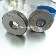 M12X1.25  6g thread ring gage  thread ring gauge  RING GO-NOGO GAUGE  6g measure gauge 2pcs/set 2024 - buy cheap