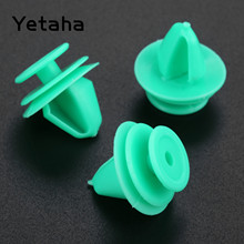 Yetaha 50pcs Nylon Car Door Fixed Fastener For Mercedes Benz Peugeot 207 307 206 12mm Hole Retaining Clip Rivets Universal 2024 - buy cheap