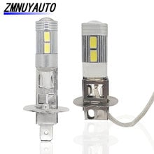 Super LED H1 H3 Car Bulb Fog Lamp 12V 6000K White 10SMD 5730 Replacement Bulbs For Auto Day Driving Lamp Daytime Running Lights 2024 - buy cheap