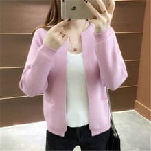 Long Cardigan Female 2019 Spring Autumn Long Sleeve Crochet Cardigan Women Sweater Women Knitted Jacket Tops 2024 - buy cheap