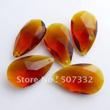Free shipping wholesale AAA Top Quality 38mm 8721 crystal almond/pear pendant beads Crystal Copper(COP) 12pcs/lot 2024 - buy cheap