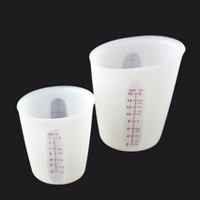 Прозрачная мягкая силиконовая мерная чашка для муки, 250 мл 2024 - купить недорого