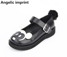 Angelic imprint woman mori girl lolita cosplay shoes lady low heels wedges pumps platform shoes women princess dress sweet shoes 2024 - buy cheap