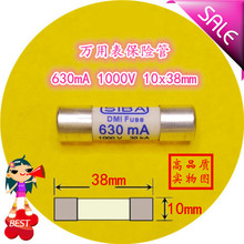 Multimeter fuse 630mA 1000V DMI 10x38mm 5019906 fuse fuse tube 2024 - buy cheap